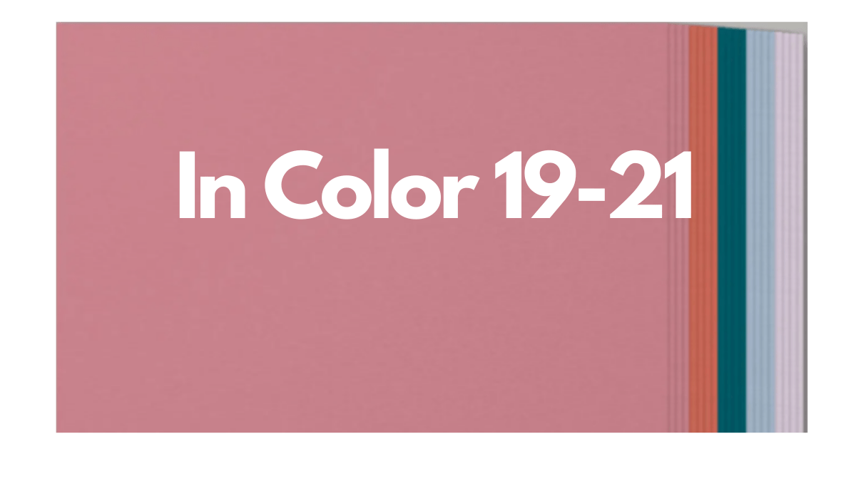 In Color-Farben 2019-2021